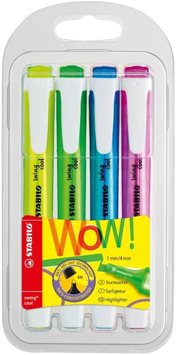 Stabilo Swing Cool Highlighter Set