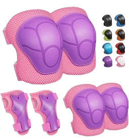 Kids Protective Gear Set Purple